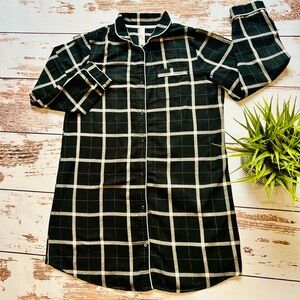 Stars Above | Women’s Flannel Sleep Dress, size M